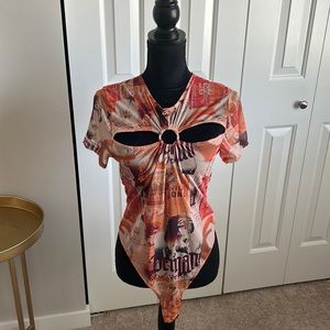 Pretty Little Things Cut Out Bodysuit